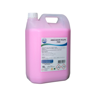 Amaciador Roupa Pink 5L